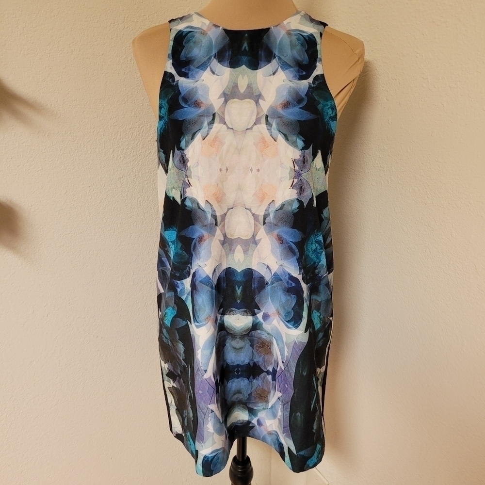 Keepsake the label Watercolor Open Back Dress